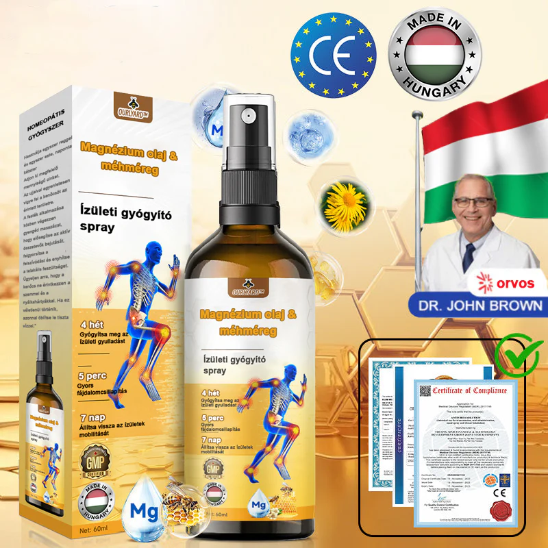 â
Hivatalos ĂĄruhĂĄz: Ouryardâą MagnĂ©ziumolaj Ă©s MĂ©zes ĂzĂŒletjavĂtĂł Spray đšââïž JĂłvĂĄhagyva a Magyar GyĂłgyszerĂ©szeti Ă©s EgĂ©szsĂ©gĂŒgyi MinĆsĂ©g- Ă©s SzervezetfejlesztĂ©si IntĂ©zet (OGYĂI) ĂĄltal. đ„đ„đ„