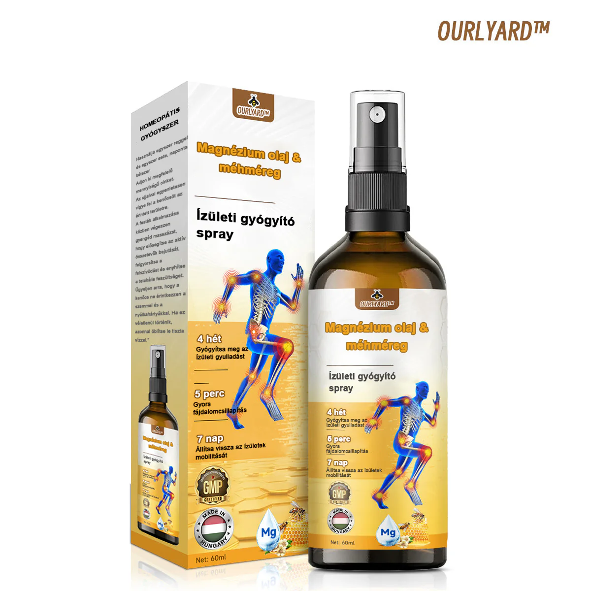 â
Hivatalos ĂĄruhĂĄz: Ouryardâą MagnĂ©ziumolaj Ă©s MĂ©zes ĂzĂŒletjavĂtĂł Spray đšââïž JĂłvĂĄhagyva a Magyar GyĂłgyszerĂ©szeti Ă©s EgĂ©szsĂ©gĂŒgyi MinĆsĂ©g- Ă©s SzervezetfejlesztĂ©si IntĂ©zet (OGYĂI) ĂĄltal. đ„đ„đ„