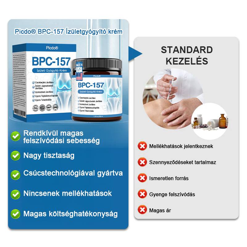 𝖯𝗂𝖼𝗱𝗼® BPC-157 Ízületi Gyógyító Krém🦴Ízületi gyulladás, neuropátia, reuma, sportsérülések és egyebek kezelésére🦵🦵🦵🦵