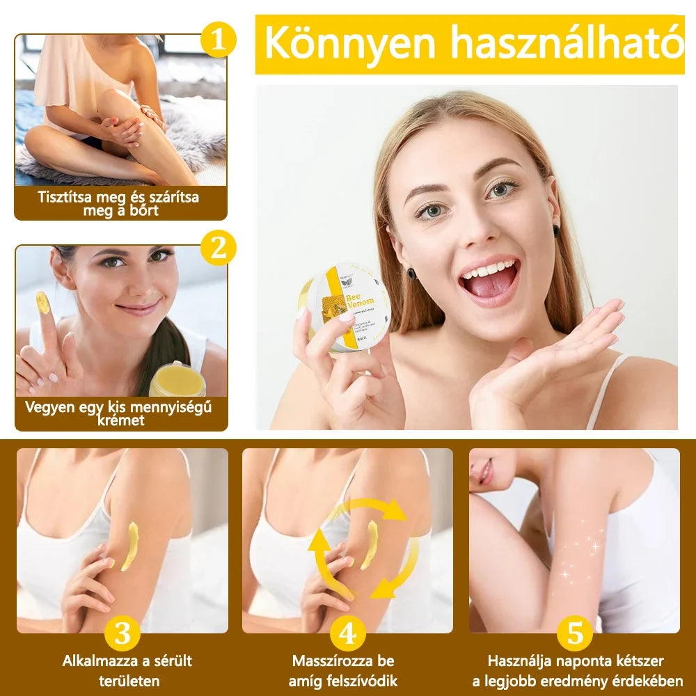 ✅flysmus™ méhméreg kezelő krém🐝: Ekcéma, pikkelysömör, akne, rosacea, gombás fertőzések, szemölcsök kezelése🐝🐝🐝