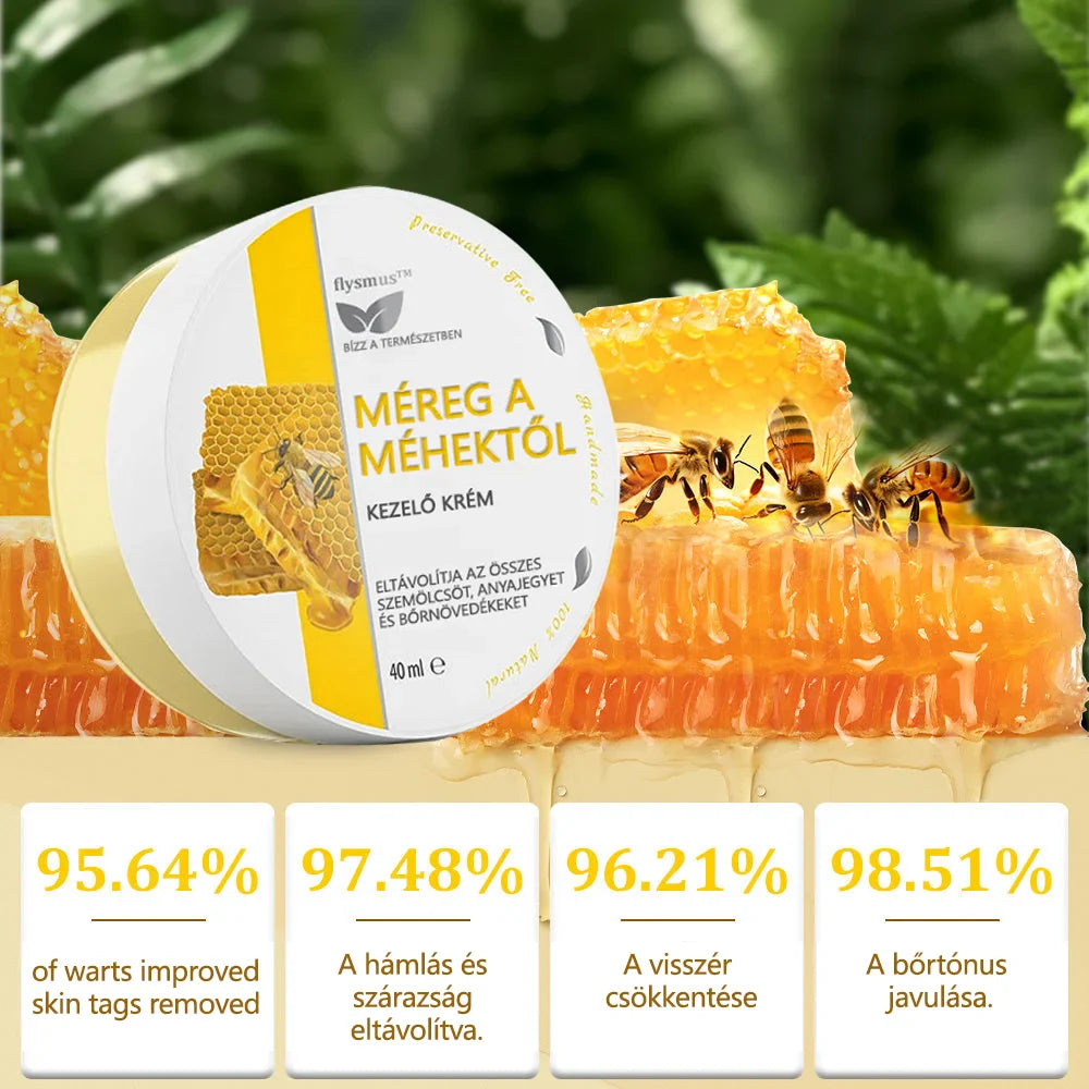 ✅flysmus™ méhméreg kezelő krém🐝: Ekcéma, pikkelysömör, akne, rosacea, gombás fertőzések, szemölcsök kezelése🐝🐝🐝