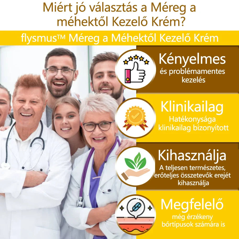 ✅flysmus™ méhméreg kezelő krém🐝: Ekcéma, pikkelysömör, akne, rosacea, gombás fertőzések, szemölcsök kezelése🐝🐝🐝