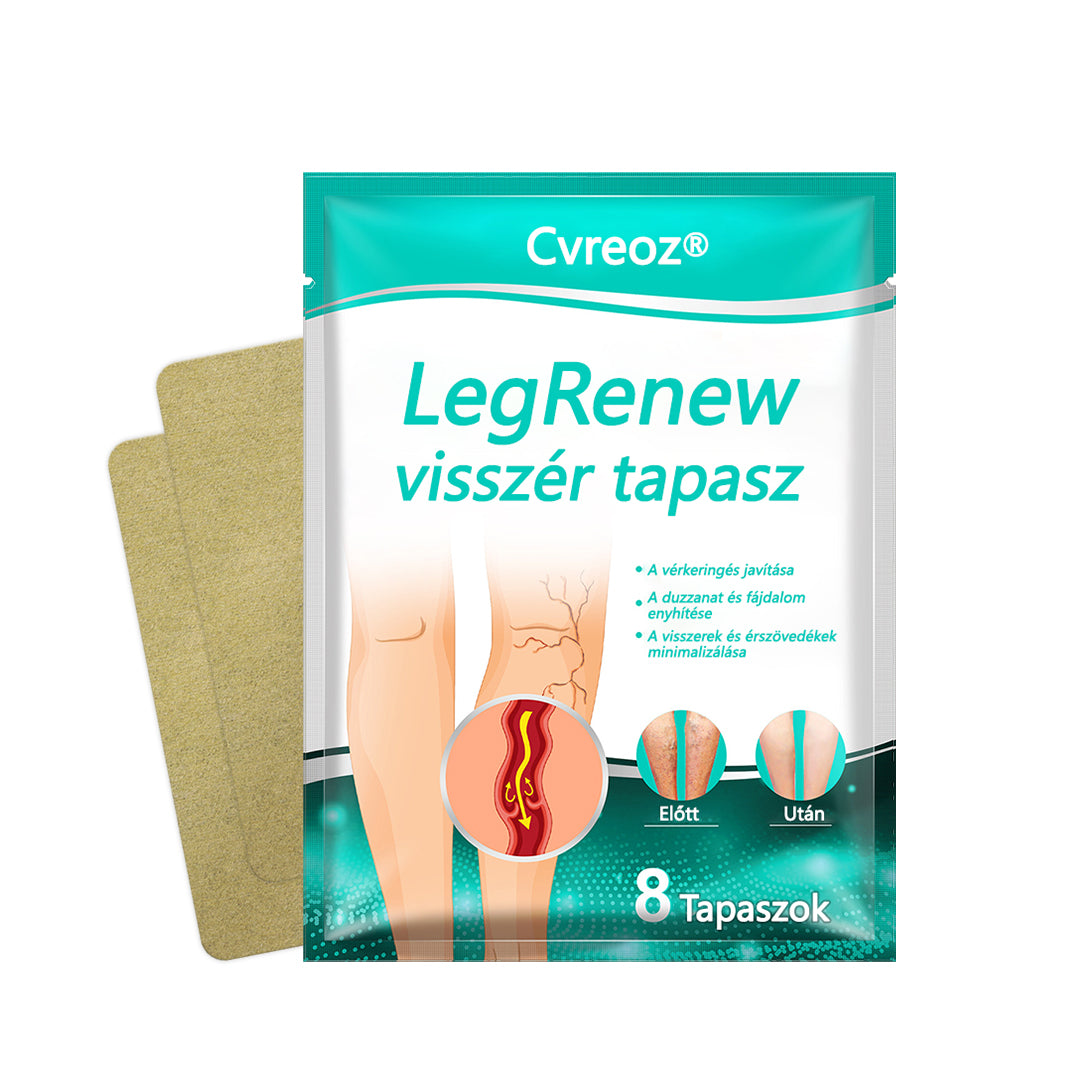 Cvreoz® LegRenew visszér tapasz javítja a vénák egészségét és megszünteti a visszereket🌿Nincs tű, nincs műtét, csak biztonságos, gyengéd és hatékony eredmény✨