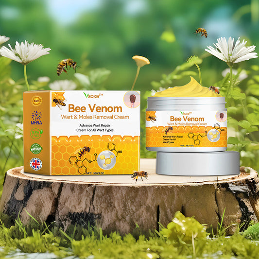 🏵️Vsoxa™ méhméreg szemölcs és anyajegy eltávolító krém (Utolsó napi akció, 80% kedvezmény)🌷