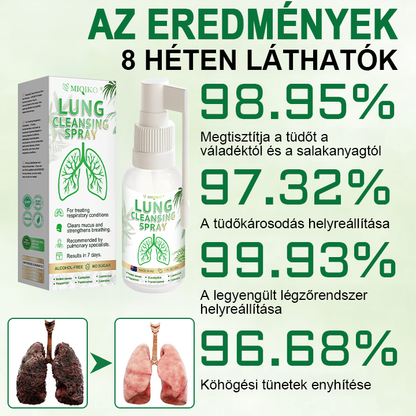 ☘️[Hivatalos márkaüzlet] 👨‍⚕️𝐌𝐈𝐐𝐈𝐊𝐎® Fejlett tüdőtisztító spray (☘️Tüdőspecialisták ajánlásával)☘️☘️