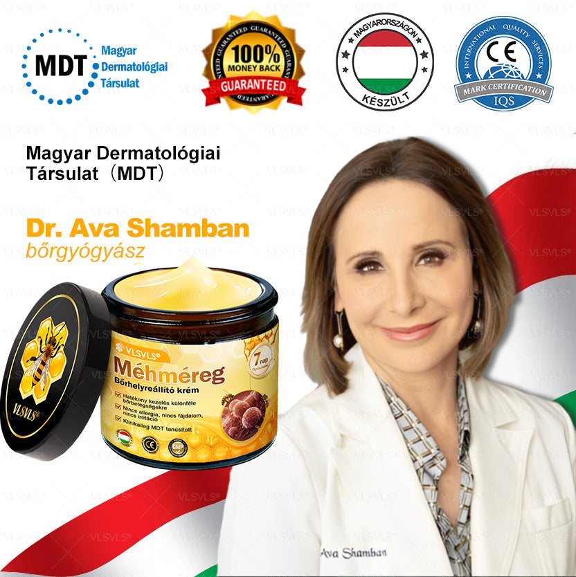 VLSVLS® Méhméreg Bőrhelyreállító Krém (👨‍⚕‍CE jóváhagyott)👍✅✅✅✅✅