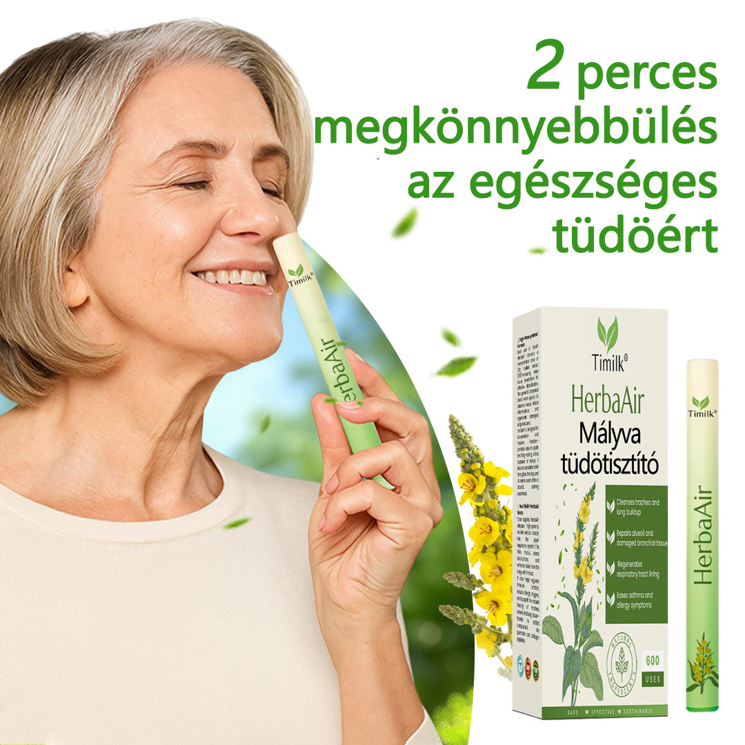 Timilk® HerbaAir Mullein tüdőtisztító💖💖