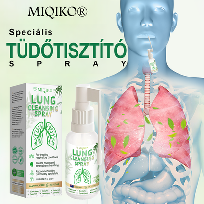 ☘️[Hivatalos márkaüzlet] 👨‍⚕️𝐌𝐈𝐐𝐈𝐊𝐎® Fejlett tüdőtisztító spray (☘️Tüdőspecialisták ajánlásával)☘️☘️