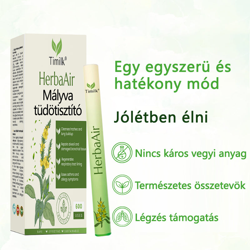 Timilk® HerbaAir Mullein tüdőtisztító💖💖