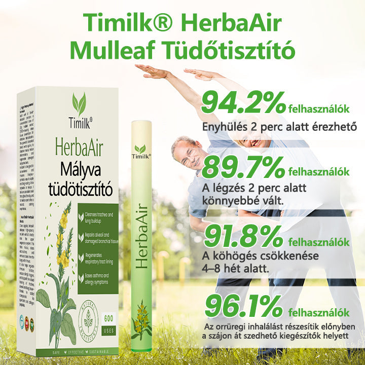 Timilk® HerbaAir Mullein tüdőtisztító💖💖