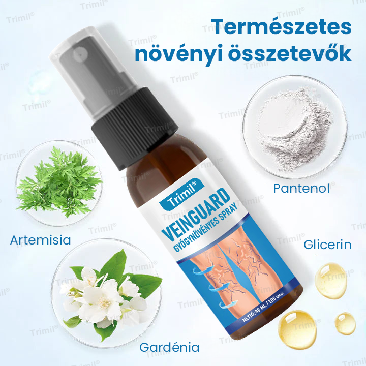 💚💚Trimil® VeinGuard Gyógynövényes Spray - ✅ Klinikailag bizonyított, hogy mindössze 7 nap alatt megszünteti a visszereket!💚💚💚