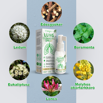 ☘️[Hivatalos márkaüzlet] 👨‍⚕️𝐌𝐈𝐐𝐈𝐊𝐎® Fejlett tüdőtisztító spray (☘️Tüdőspecialisták ajánlásával)☘️☘️