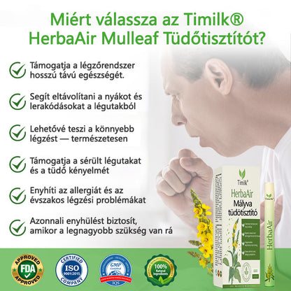 Timilk® HerbaAir Mullein tüdőtisztító💖💖